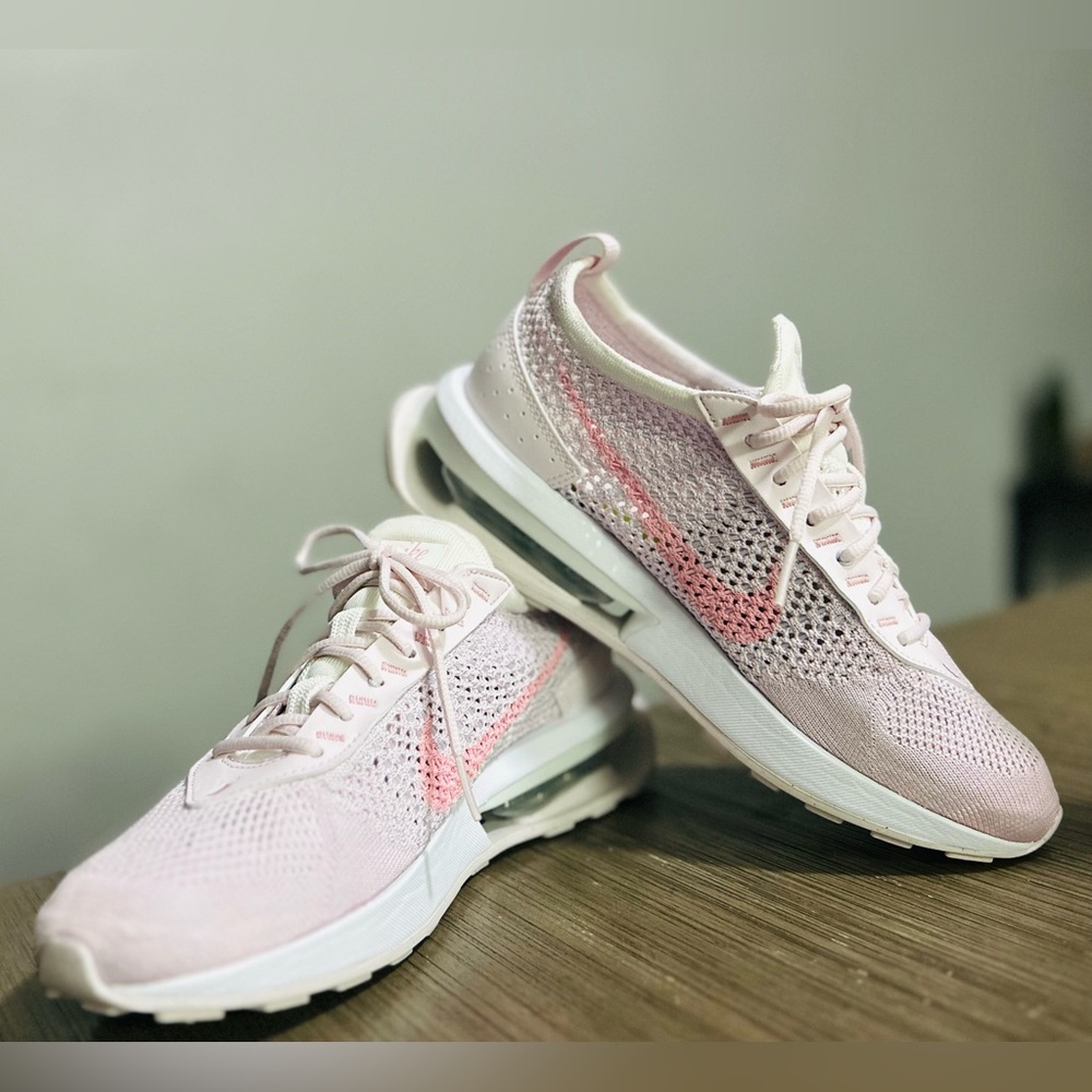 Nike Air Max Flyknit Racer Low Soft Pink W Shoes Women's US 8.5 FJ4577-100